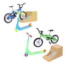  2 Sets Jouets Finger Rampe Pour Trottinette À Doigts Jeu De Table