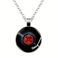 Collier disque DJ hip hop