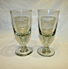 PAIRE DE VERRES A ABSINTHE