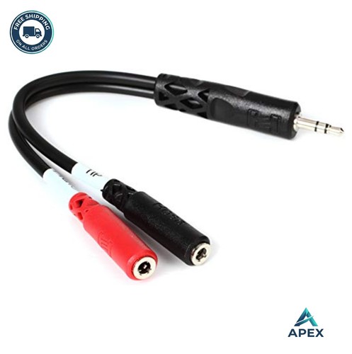 5mm trs dual - 3.5mm,