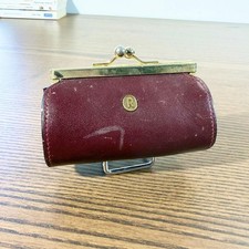 Porte-monnaie ancien cuir