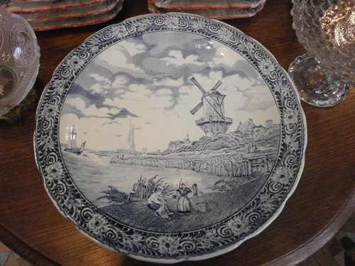 Plat boch delfts - plat,