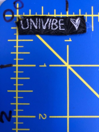 Univibe logo patch - univibe,