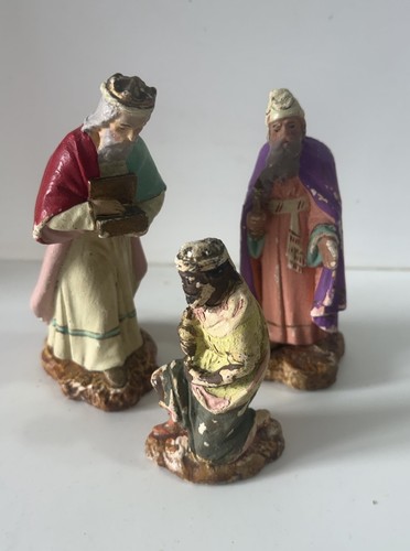 Lot santons anciens devineau - anciens,