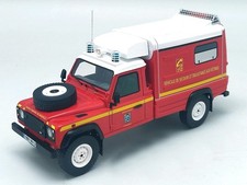 Land Rover 130 Sanicar BMPM Pompiers ALARME