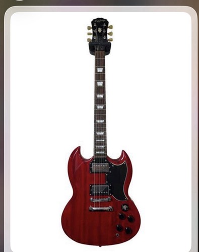 Epiphone series red solid - epiphone,