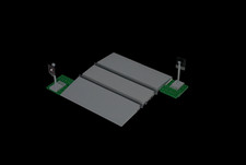 Lego® train 9V chemin de fer voie ferrée 60198 passage à niveau