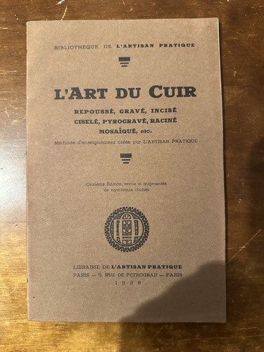 Art cuir repoussé - l’art, du