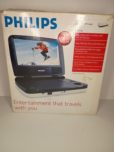 Philips pet702 portable dvd - philips,