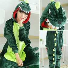 Déguisement Dinosaure Adulte Unisexe Kigurumi Animal Cosplay Onesie12 Pyjama Sommeil M1