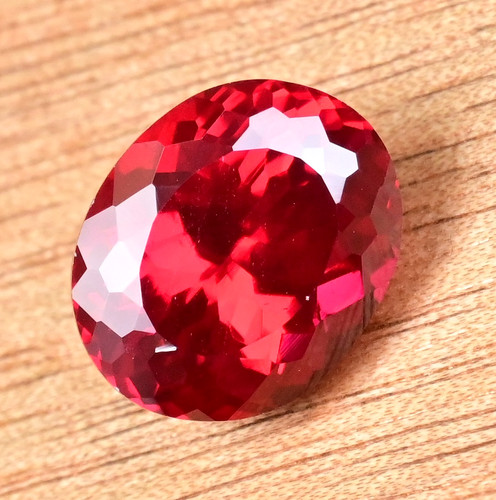 Rubis rond certifié flawless - rond,