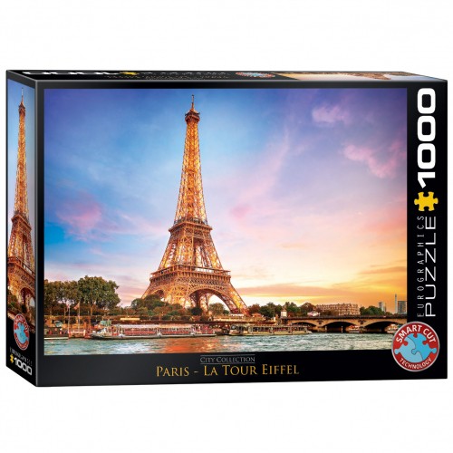 Puzzle tour eiffel 1000 - -,