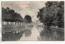 LILLE - Nord - CPA 59 - le pont du Ramponneau - vue 2