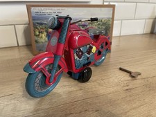 Moto MS 359 Jouet Mécanique En Tôle Avec Sa Clé 