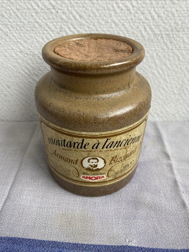 Ancien pot moutarde - moutarde, a