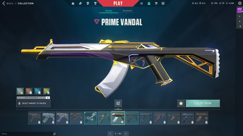 Compte valo lvl avec skin - valo,