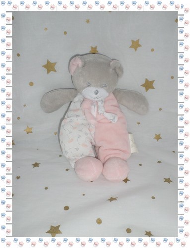 Doudou peluche ours - -,