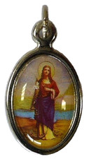 Médaille ovale en résine