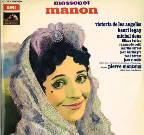 Box jules massenet manon - lp-box,
