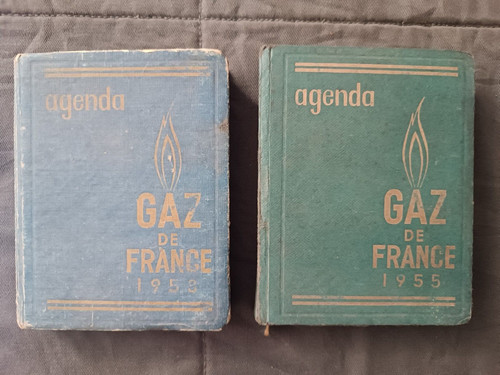 Lot agenda gaz de - 2, "agenda