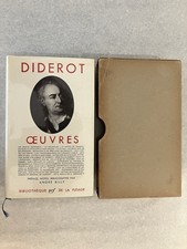 La pléiade: Diderot,Oeuvres,1951  (AJ/AR/AE)