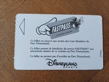  FASTPASS Euro Disney