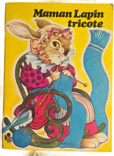 Maman lapin tricote bon - maman,