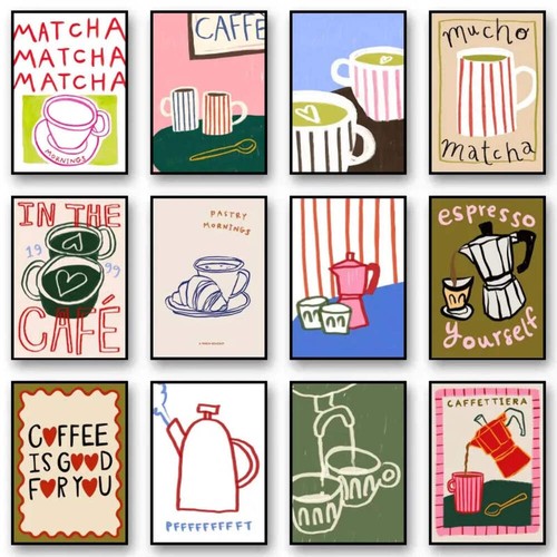 Trendy kitchen cafe latte - trendy,