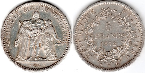 Superbe francs hercule en - superbe, 5