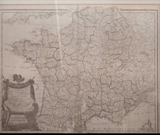 Carte De France Dezauche + Carte Norvege