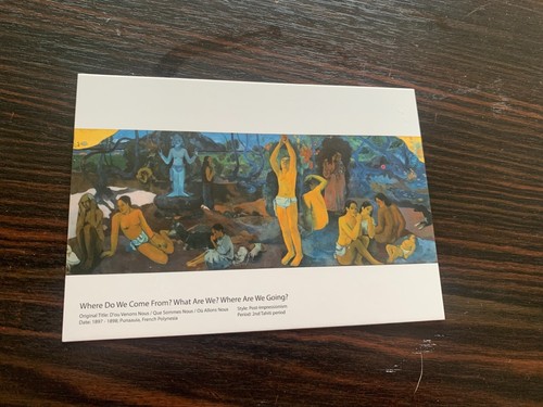 Carte postale 14x10 - postale, musee