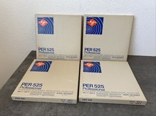 4 Anciennes Bobines Ruban Agfa