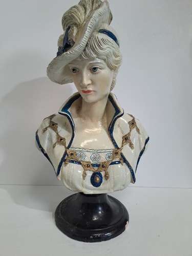 Buste femme chapeau - buste,