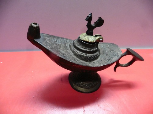 Ancienne lampe huile en - lampe,