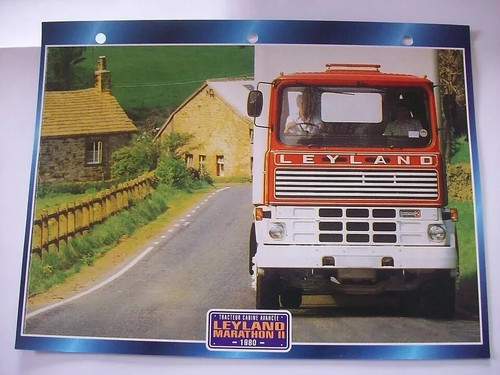 Carte fiche camion - fiche, tracteur