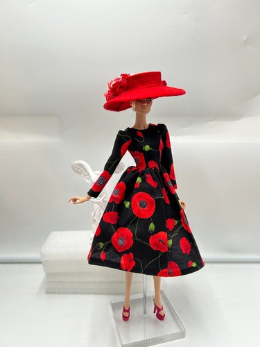 Tenue robe coquelicots pour - coquelicots,