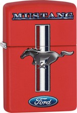 Zippo Ford MUSTANG Rouge