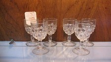 EAPG ☆ Set of 6 ☆ Clear