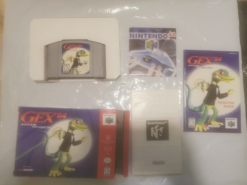 Nintendo n64 gex enter - nintendo,