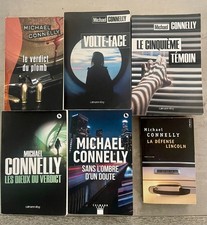 lot de 6 livres de M.Connelly