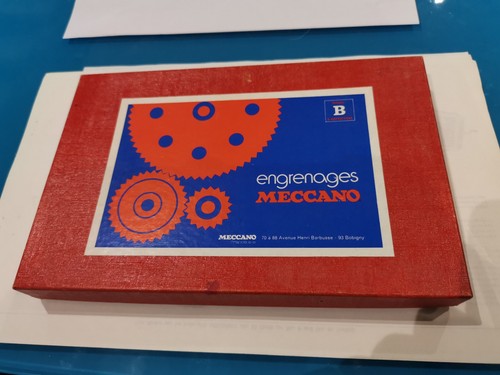 Meccano boite engrenages b - meccano,