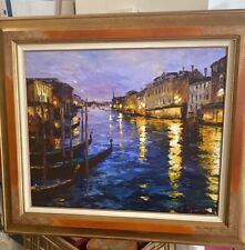 Tableau De Veronique Ziminski  Venise , Le Grand Canal