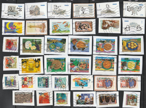 Timbres obliteres sur - timbres,