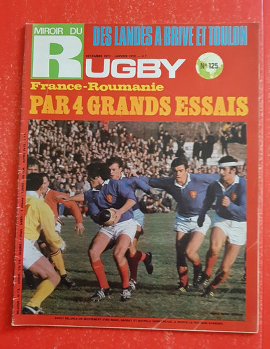 1971 miroir rugby 125 - miroir, n°125