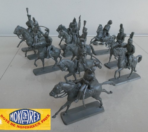 Figurines mokarex cavaliers - 11,