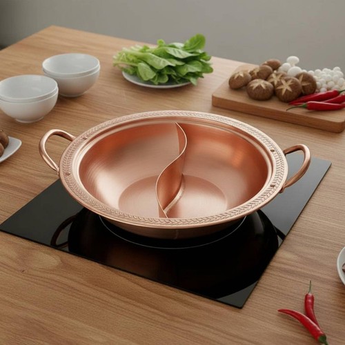 Casserole fondue cuivre - à, en