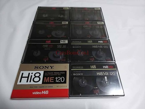 Pack cassettes vidéo - pack, 8
