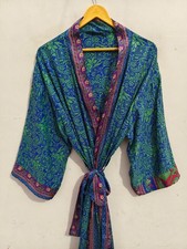 Wrap Dress Summer Sari Silk