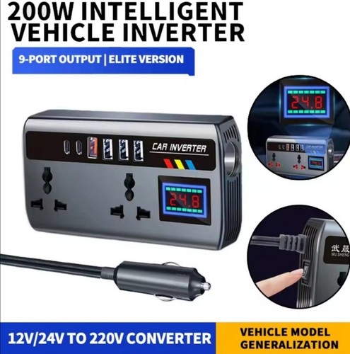 Onduleur voiture portable - onduleur,