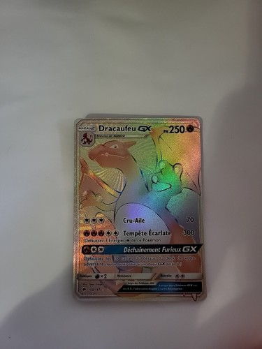 Carte pokémon dracaufeu gx - fr,